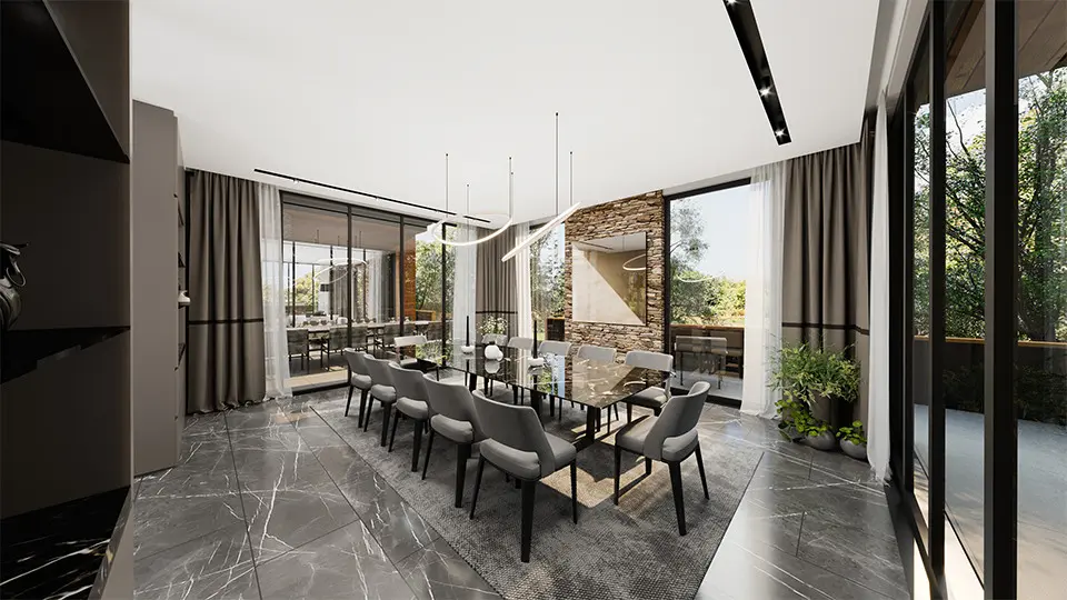 Dining space